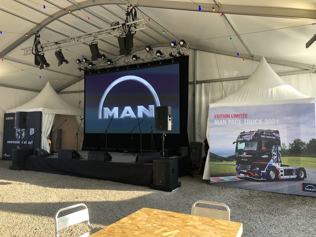 Structure MAN - 24H CAMION - IEVENT