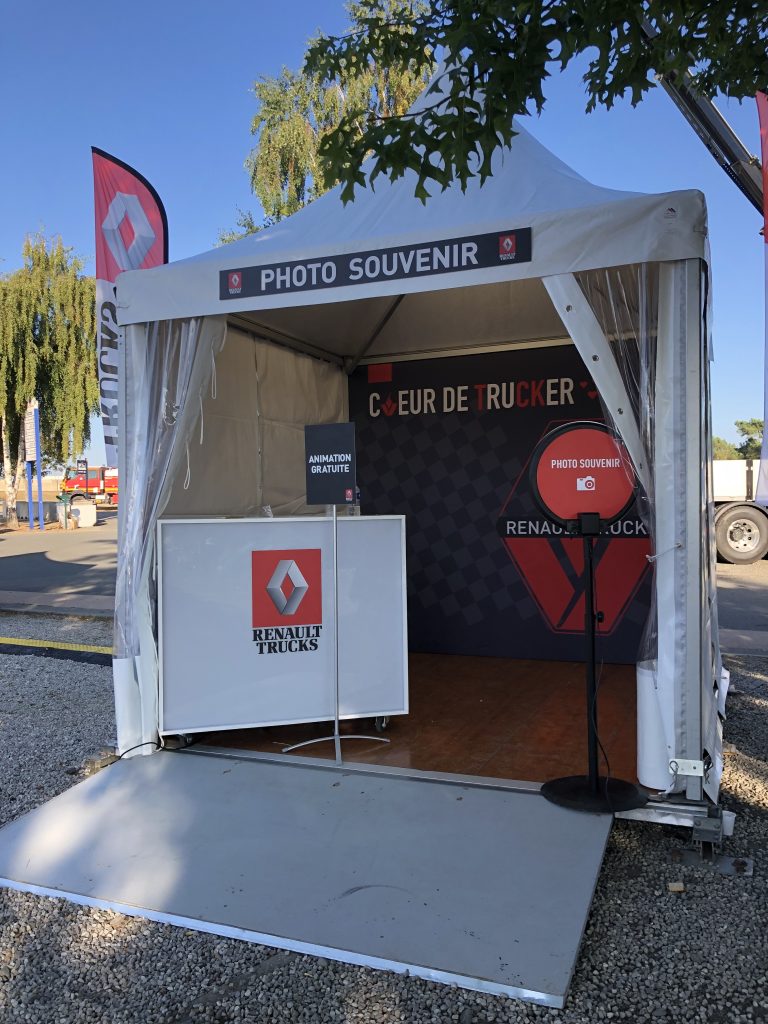 Photo booth - Renault Truck - IEVENT
